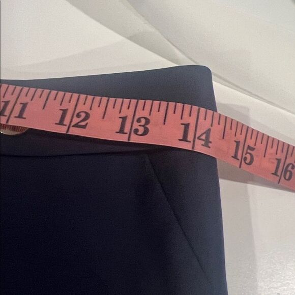 Ted Baker London Navy Dress Knee Length Shorts With Pockets Size 4 - Picture 5 of 8